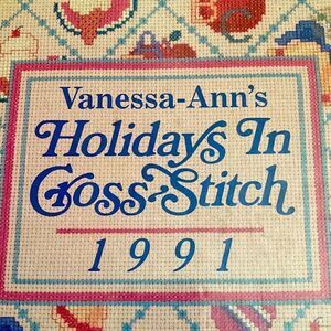 Holidays in cross stitch book